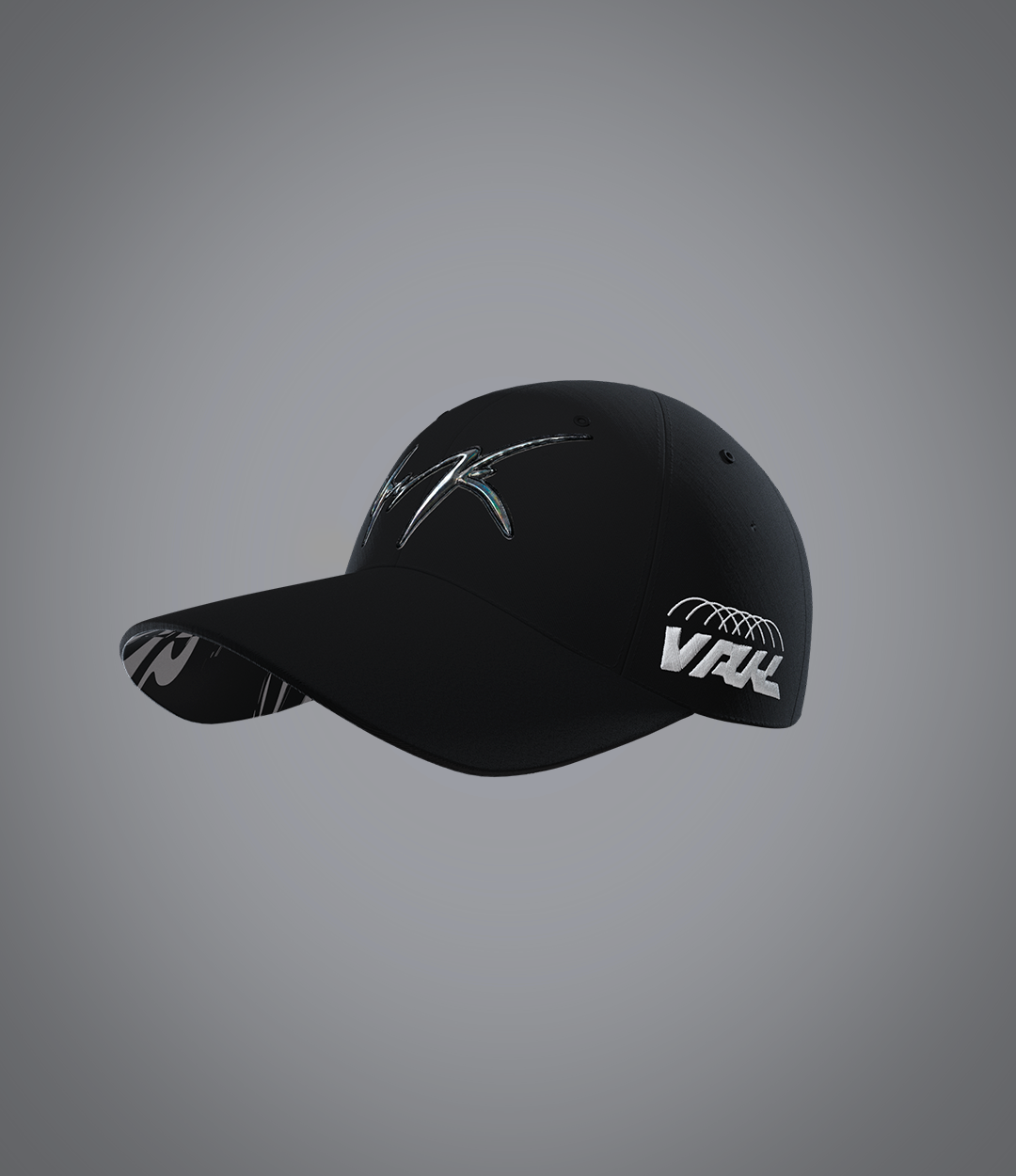 Casquette Dark liquid