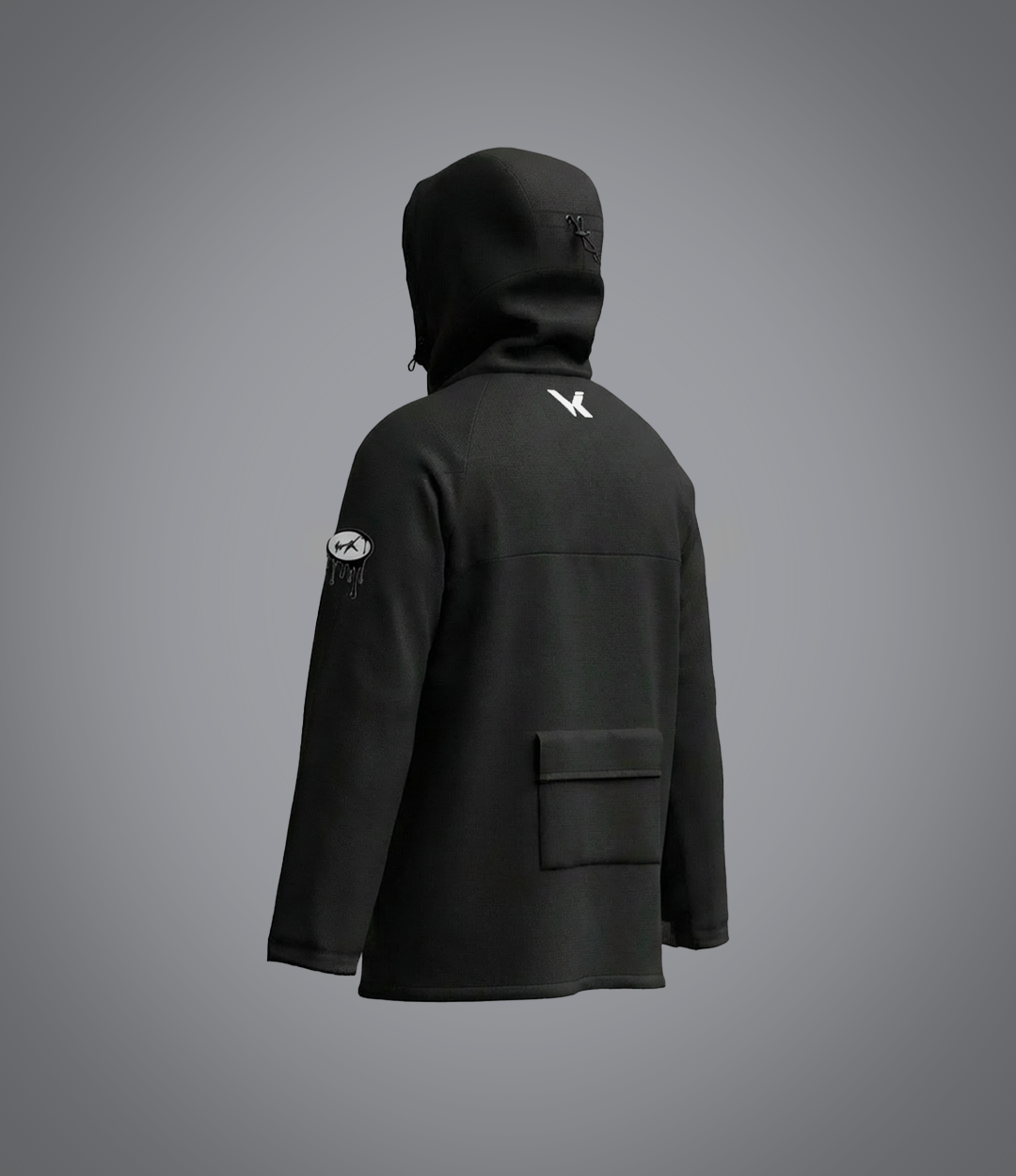 Veste Water Effect Black