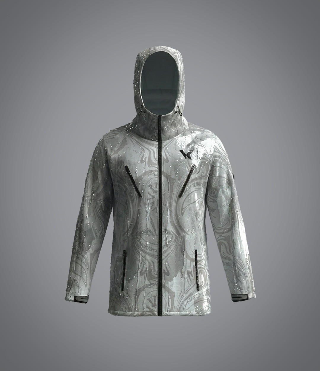 Veste Water Effect Grey