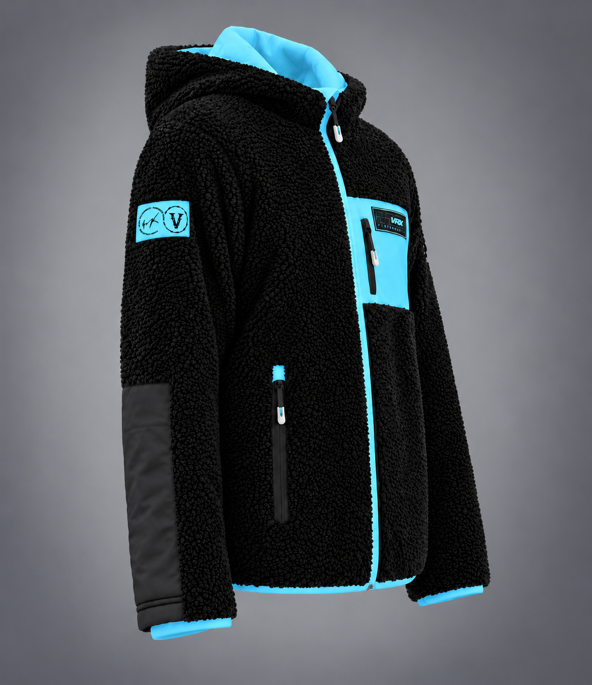 Veste Sherpa Blue
