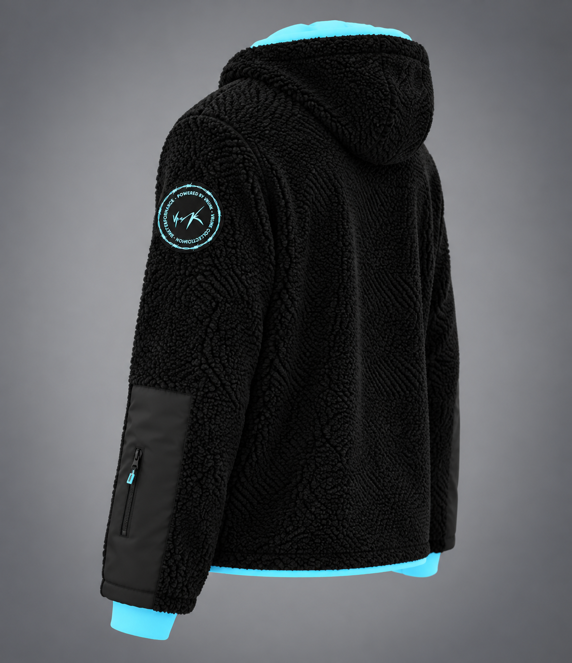 Veste Sherpa Blue