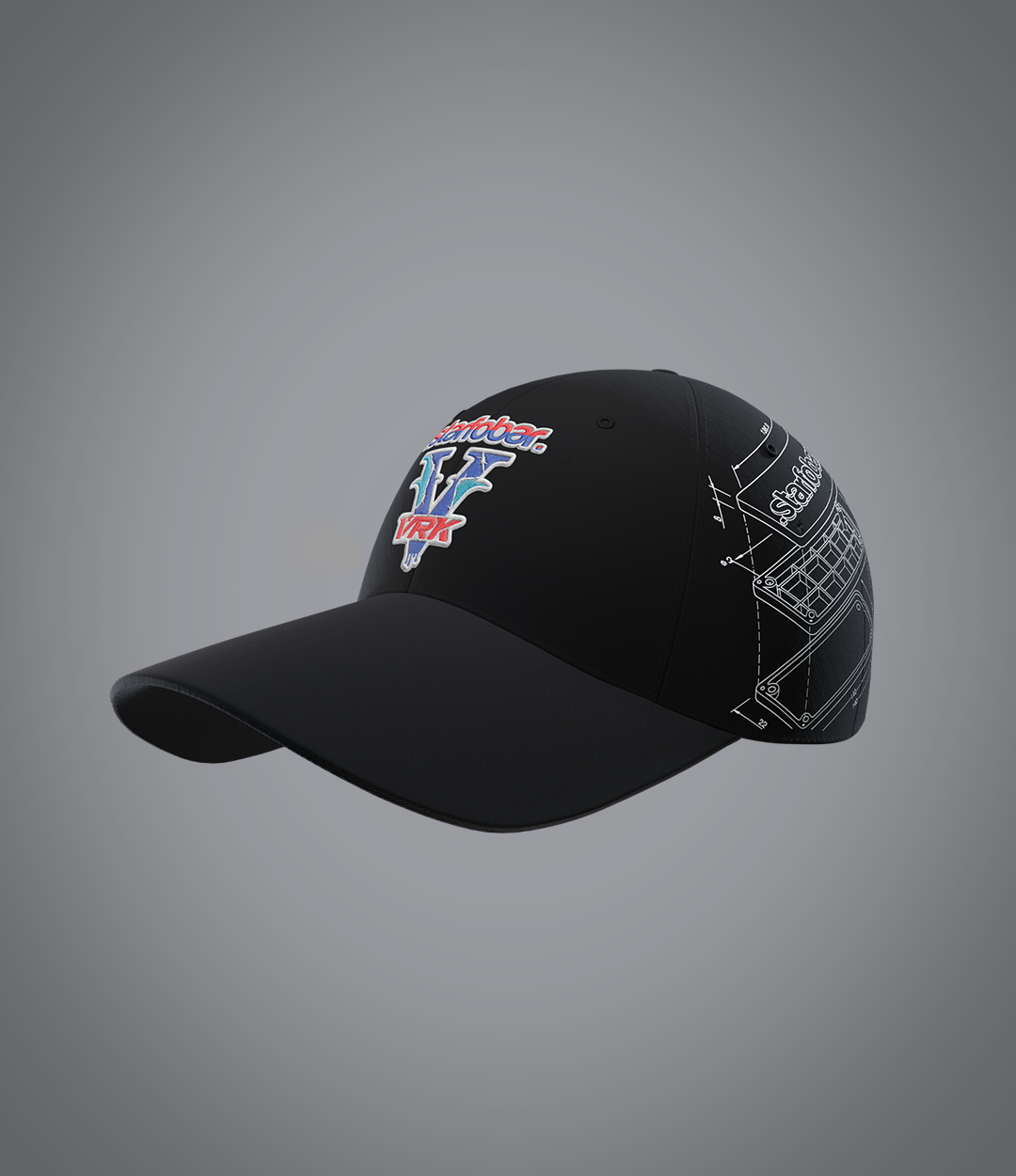 VRK x STARFOBAR Casquette V Mécanique