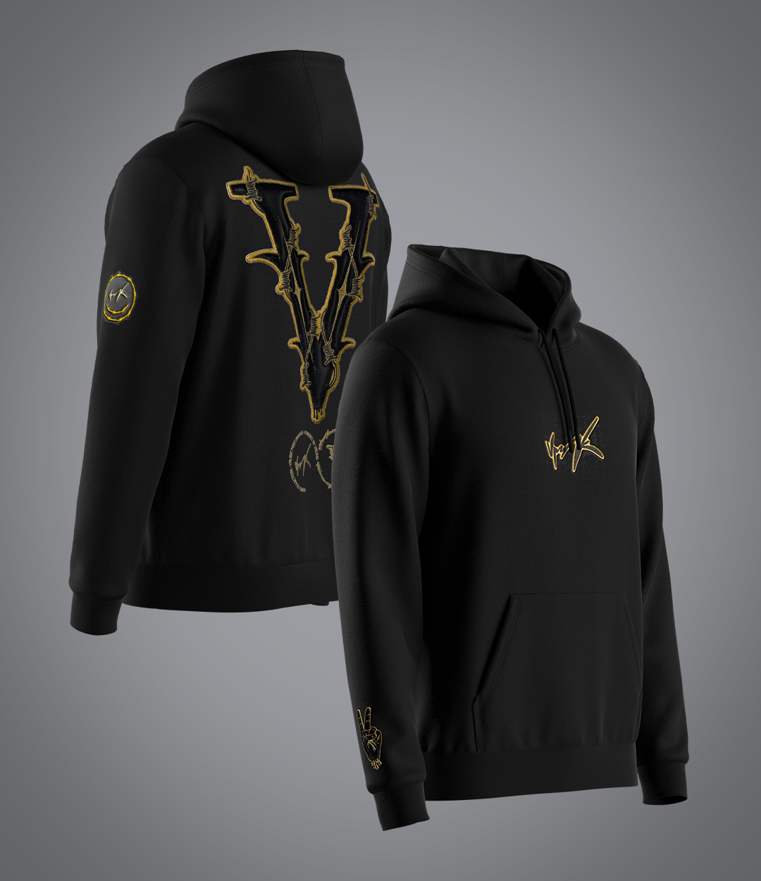 HOODIE GOLDEN