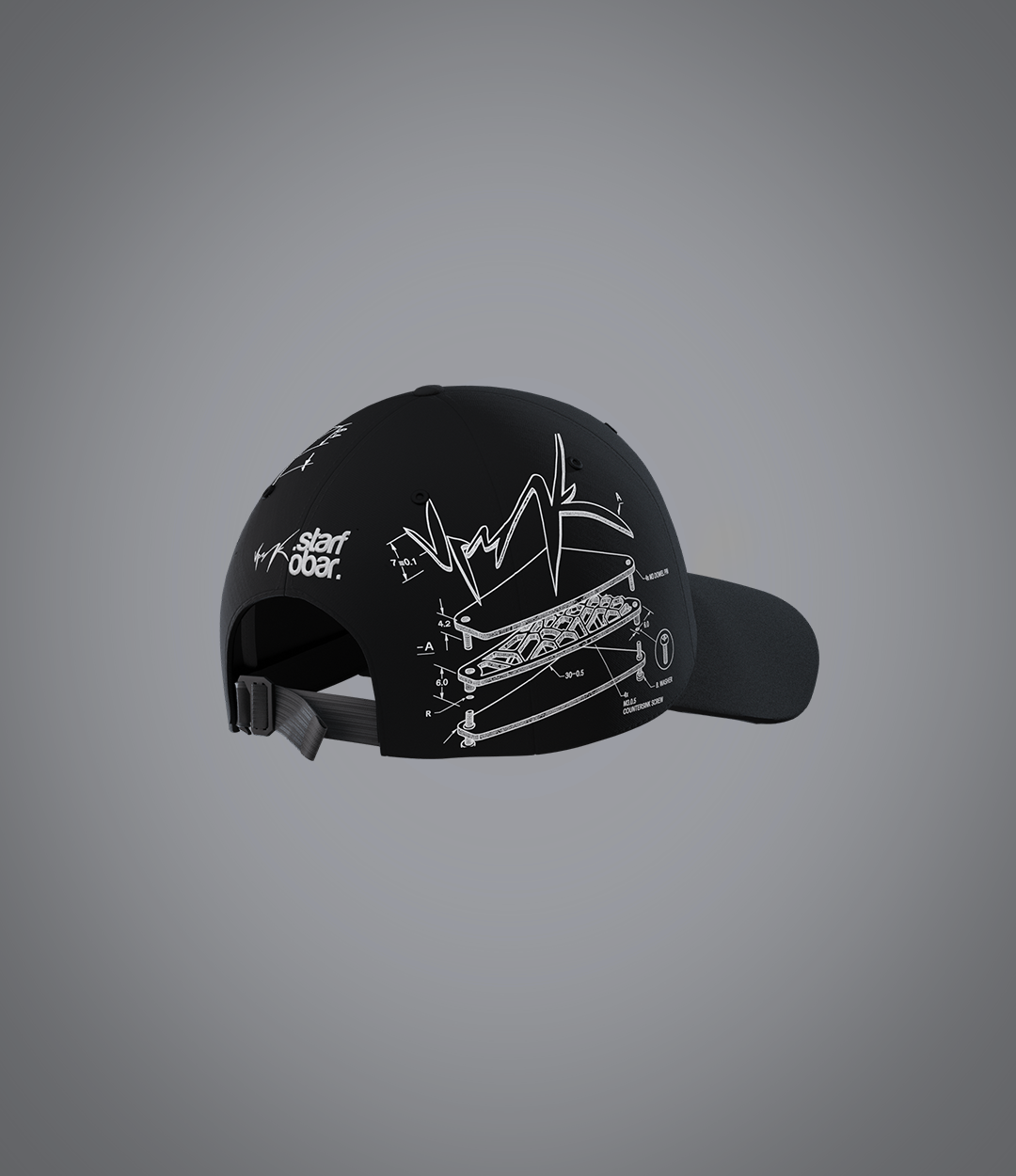 VRK x STARFOBAR Casquette V Mécanique