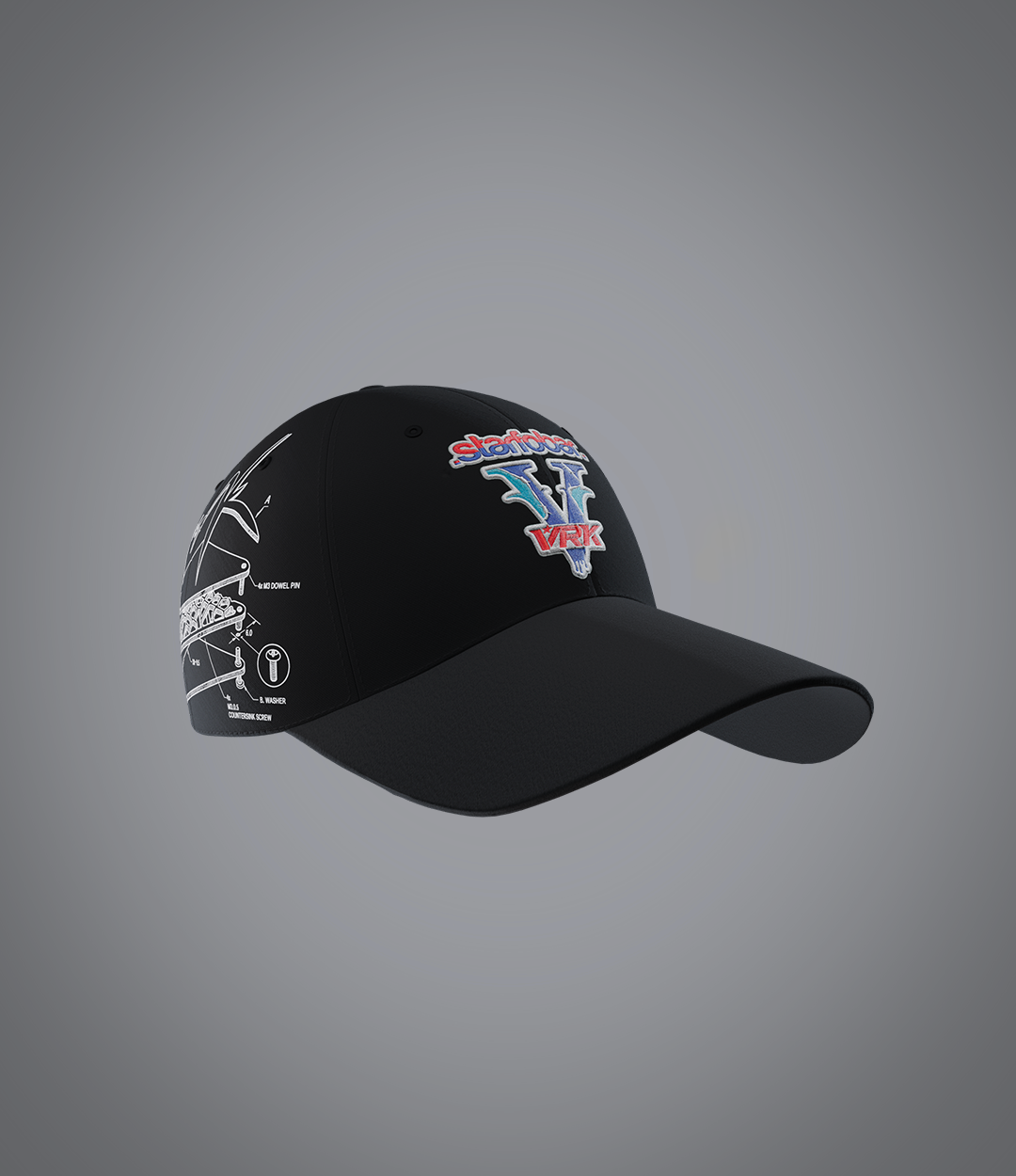 VRK x STARFOBAR Casquette V Mécanique