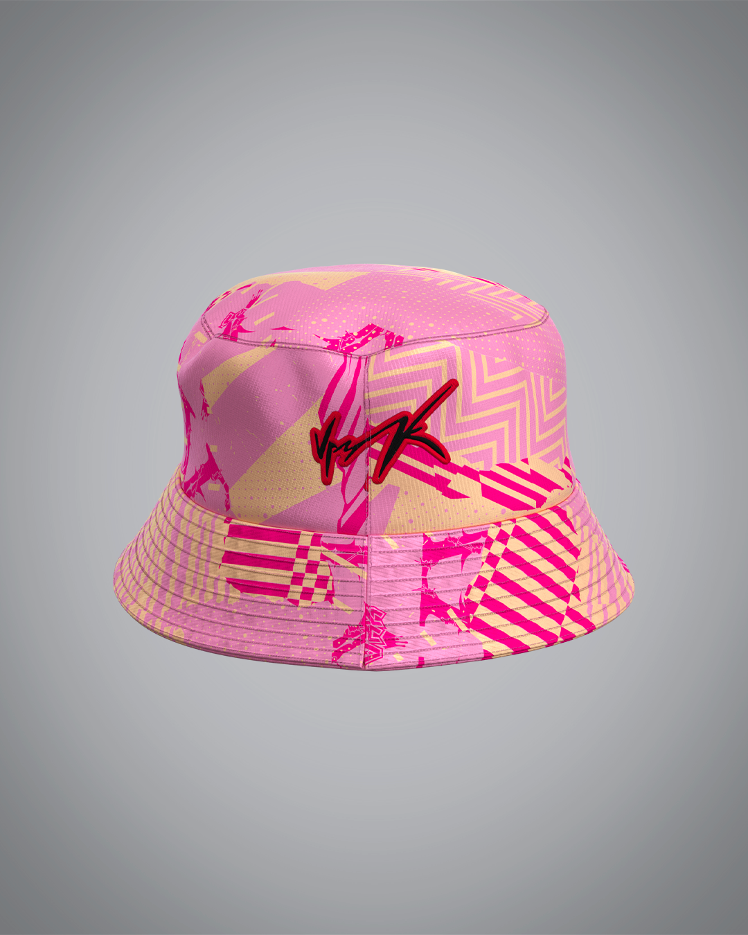 Bob Double face Pink Forest