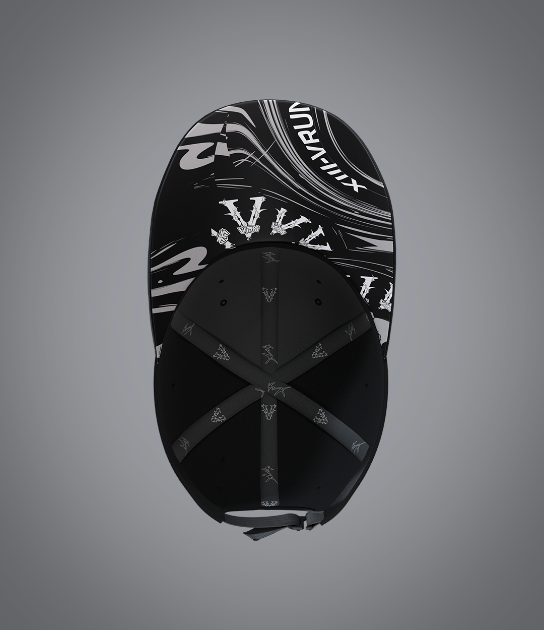 Casquette Dark liquid